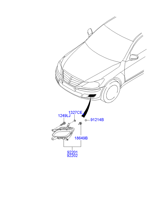 A/C SYSTEM - COOLER LINE, FRONT