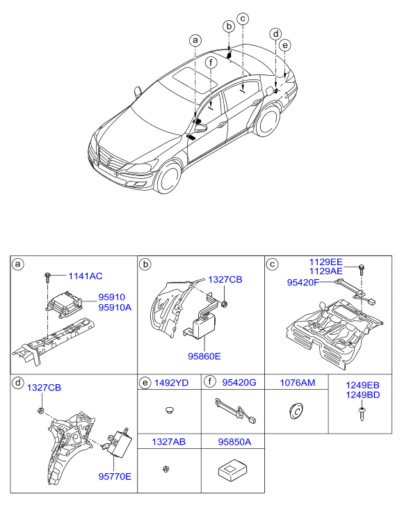 A/C SYSTEM - COOLER LINE, FRONT