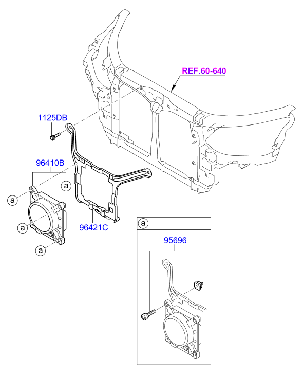 A/C SYSTEM - COOLER LINE, FRONT