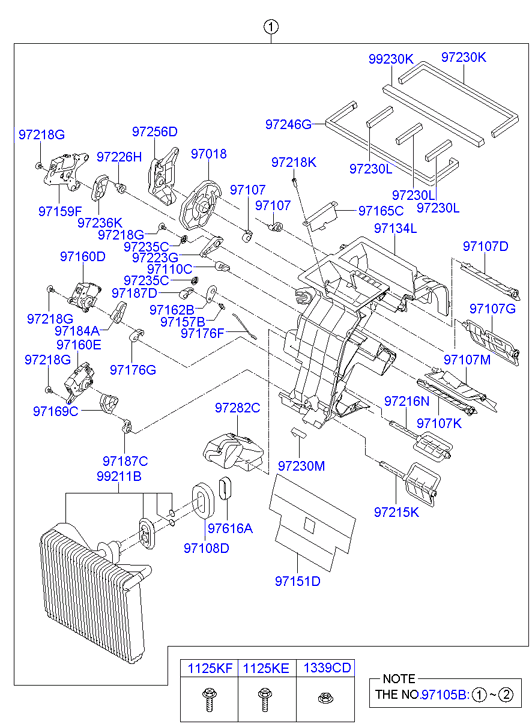 A/C SYSTEM - COOLER LINE, FRONT