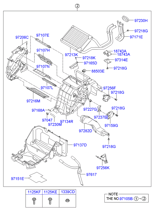 A/C SYSTEM - COOLER LINE, FRONT