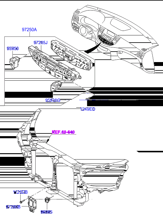 A/C SYSTEM - COOLER LINE, FRONT