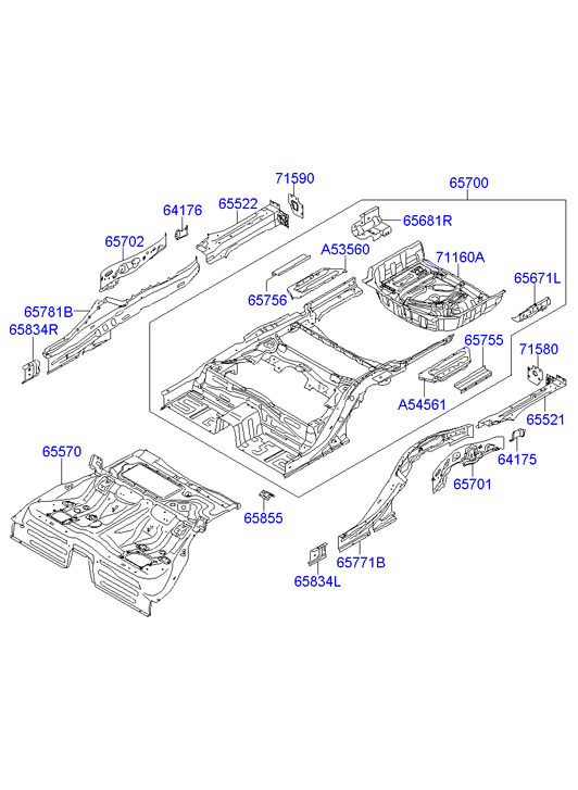 PANEL - REAR DOOR