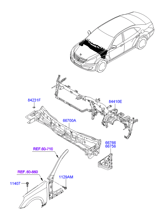 PANEL - REAR DOOR