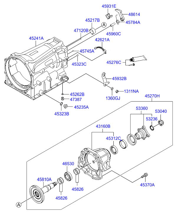 DRIVE SHAFT - REAR