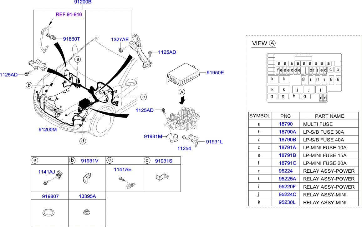 A/C SYSTEM - COOLER LINE, FRONT