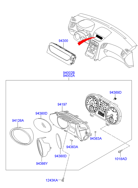 A/C SYSTEM - COOLER LINE, FRONT