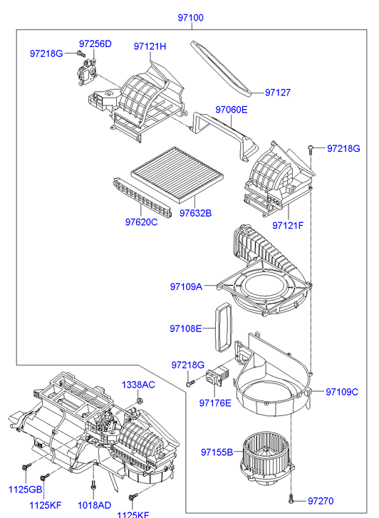 A/C SYSTEM - COOLER LINE, FRONT