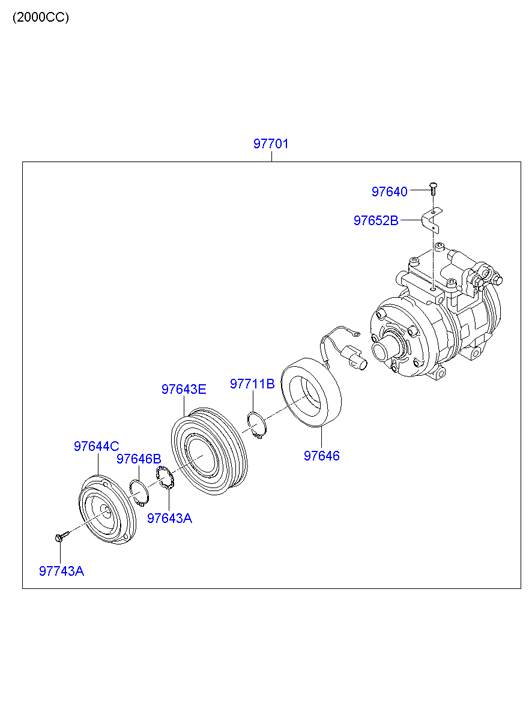 A/C SYSTEM - COOLER LINE, FRONT