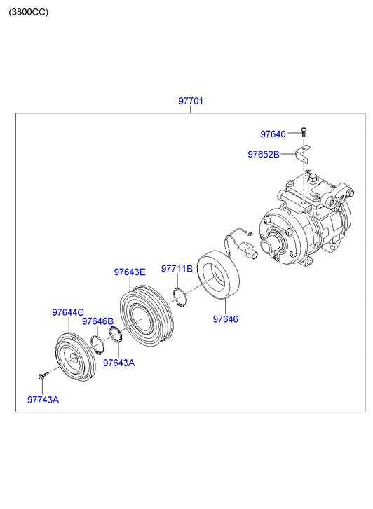 A/C SYSTEM - COOLER LINE, FRONT