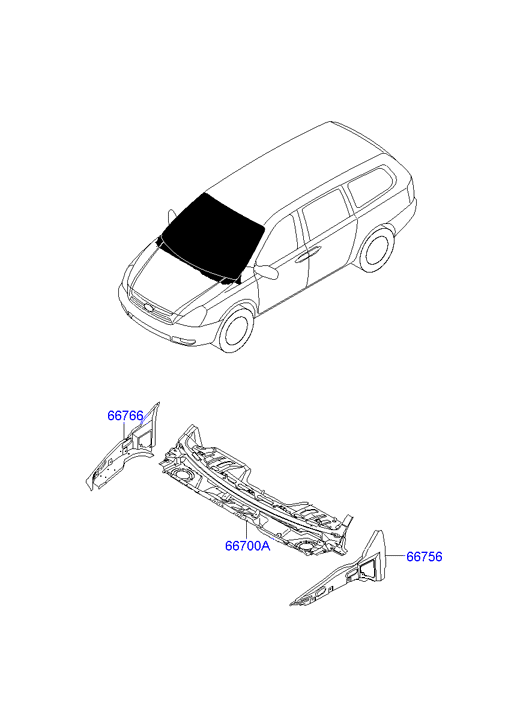 PANEL - REAR DOOR