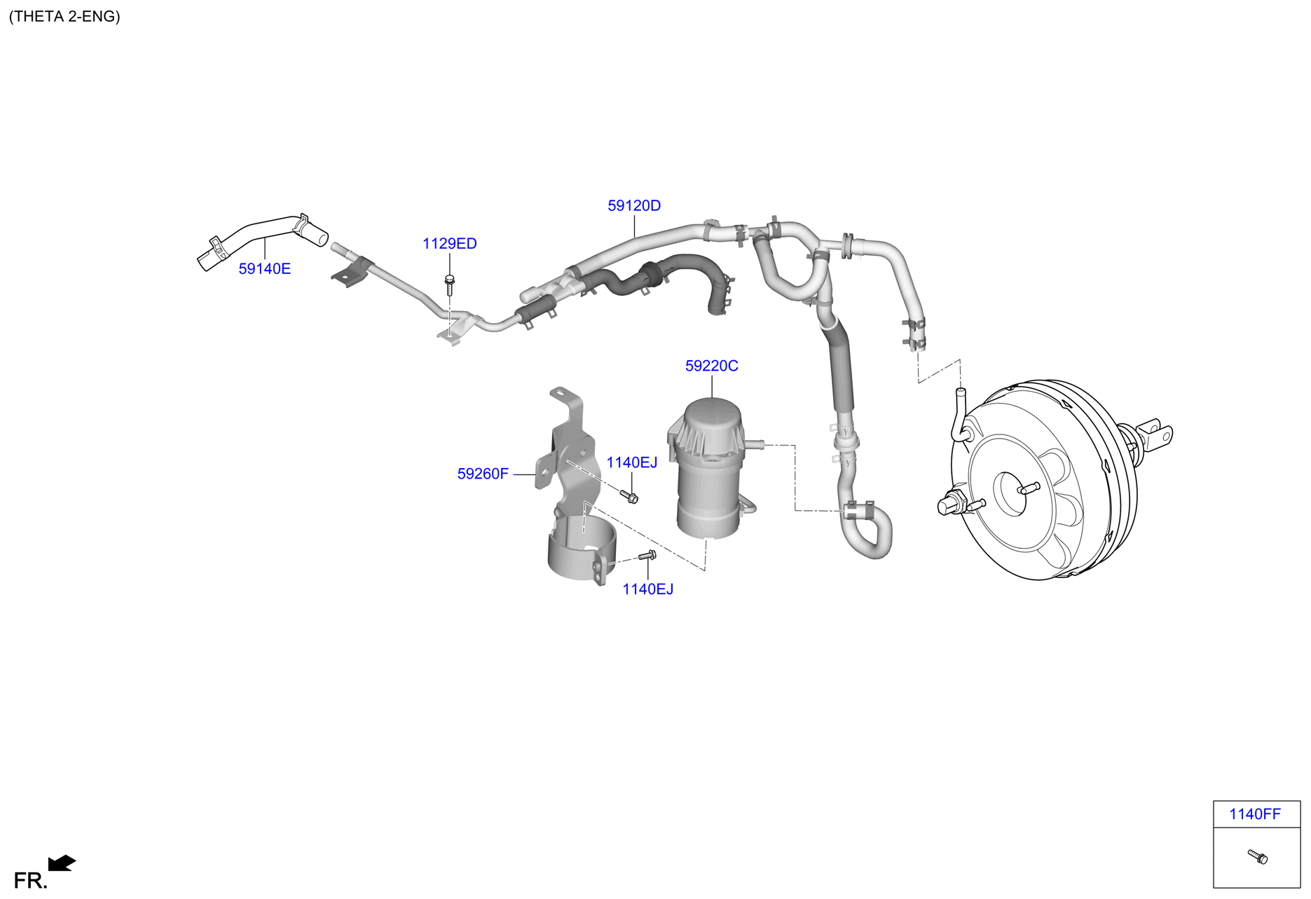система стояночного тормоза