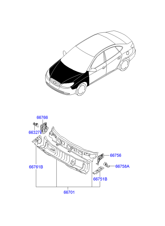 PANEL - REAR DOOR