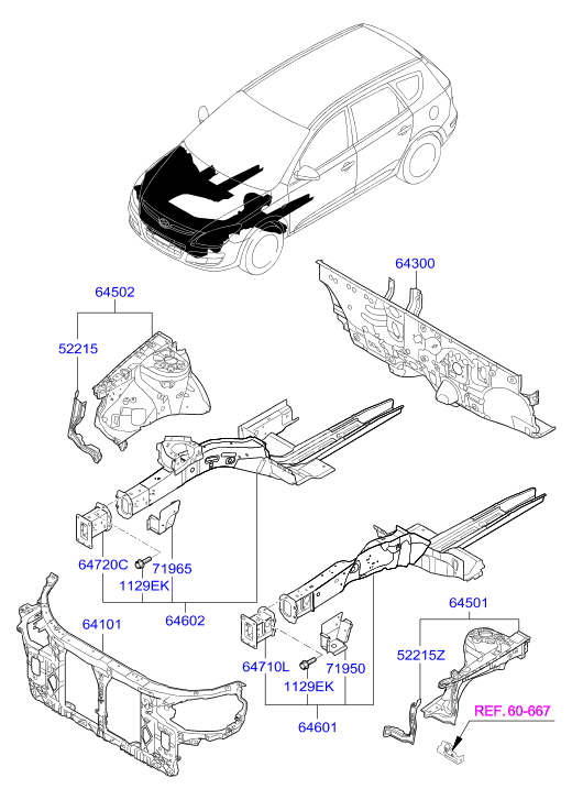 PANEL - REAR DOOR