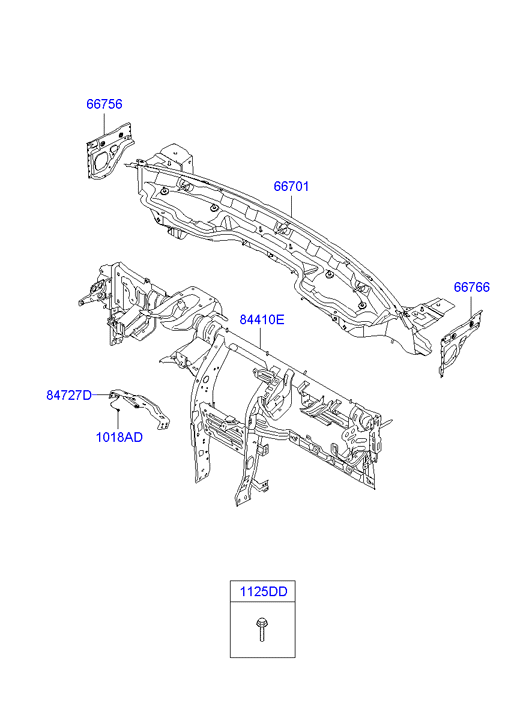 PANEL - REAR DOOR