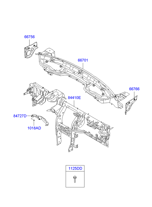 PANEL - REAR DOOR