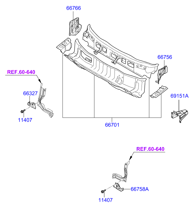 PANEL - REAR DOOR