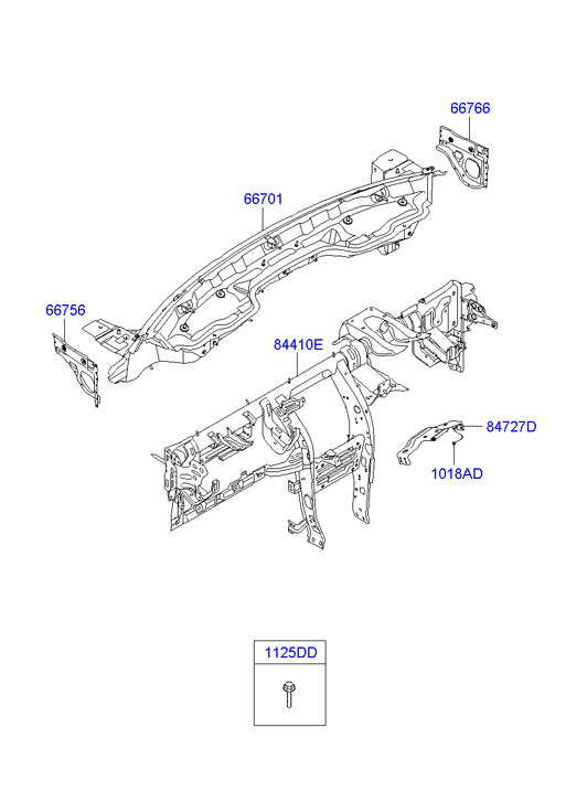 PANEL - REAR DOOR