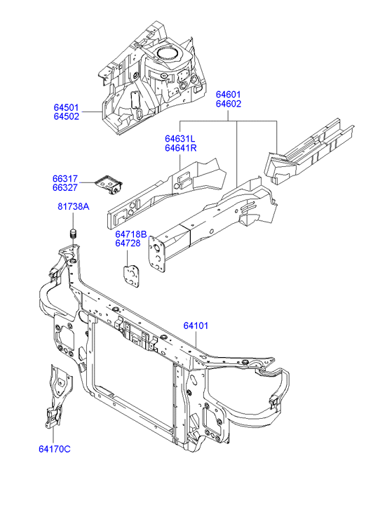 PANEL - REAR DOOR