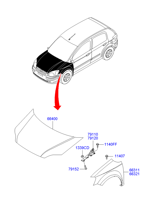 PANEL - REAR DOOR