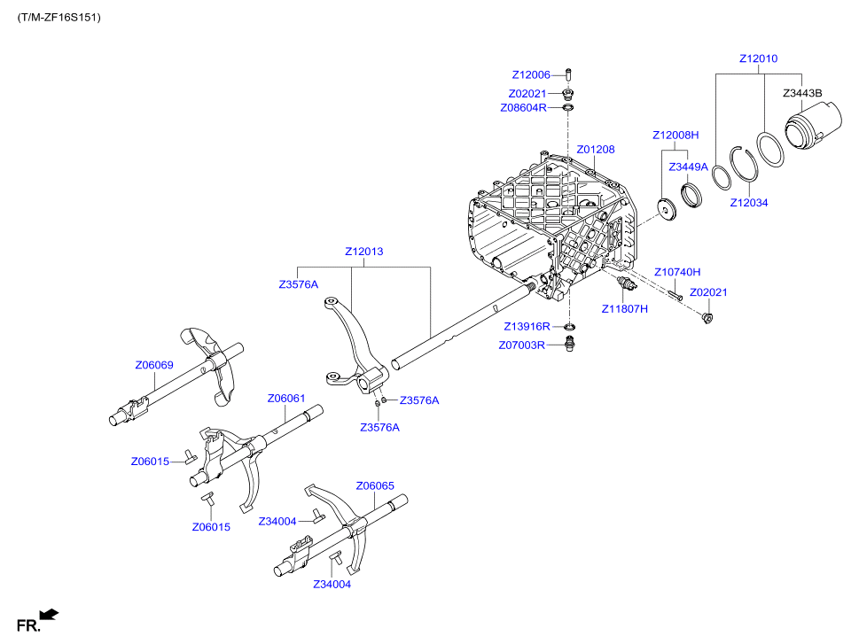 PROPELLER SHAFT (FRONT)