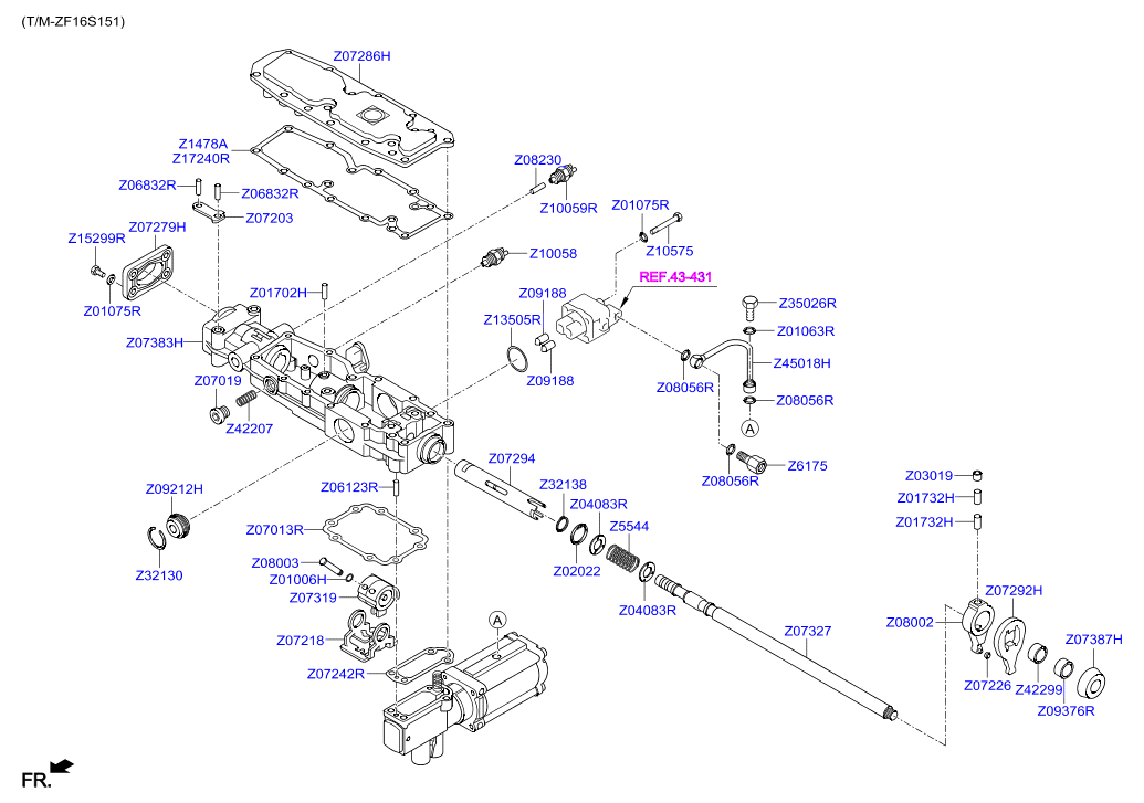 PROPELLER SHAFT (FRONT)