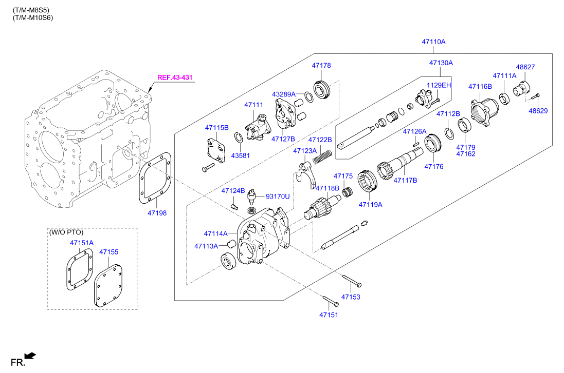 PROPELLER SHAFT (FRONT)