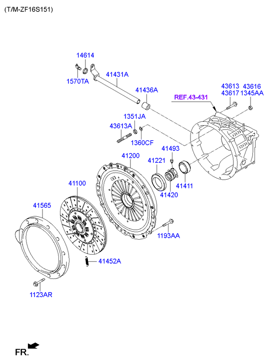 PROPELLER SHAFT (FRONT)