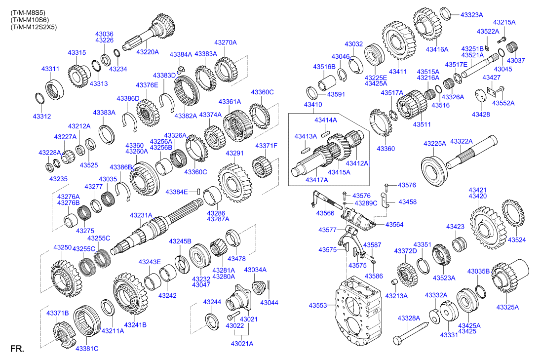 PROPELLER SHAFT (FRONT)