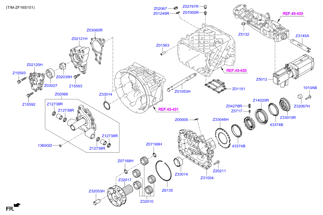 PROPELLER SHAFT (FRONT)