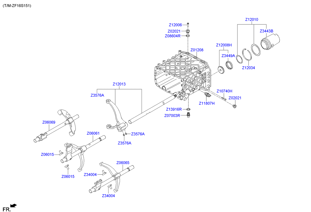 PROPELLER SHAFT (FRONT)