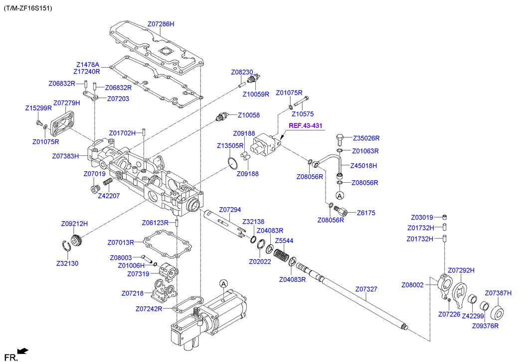 PROPELLER SHAFT (FRONT)