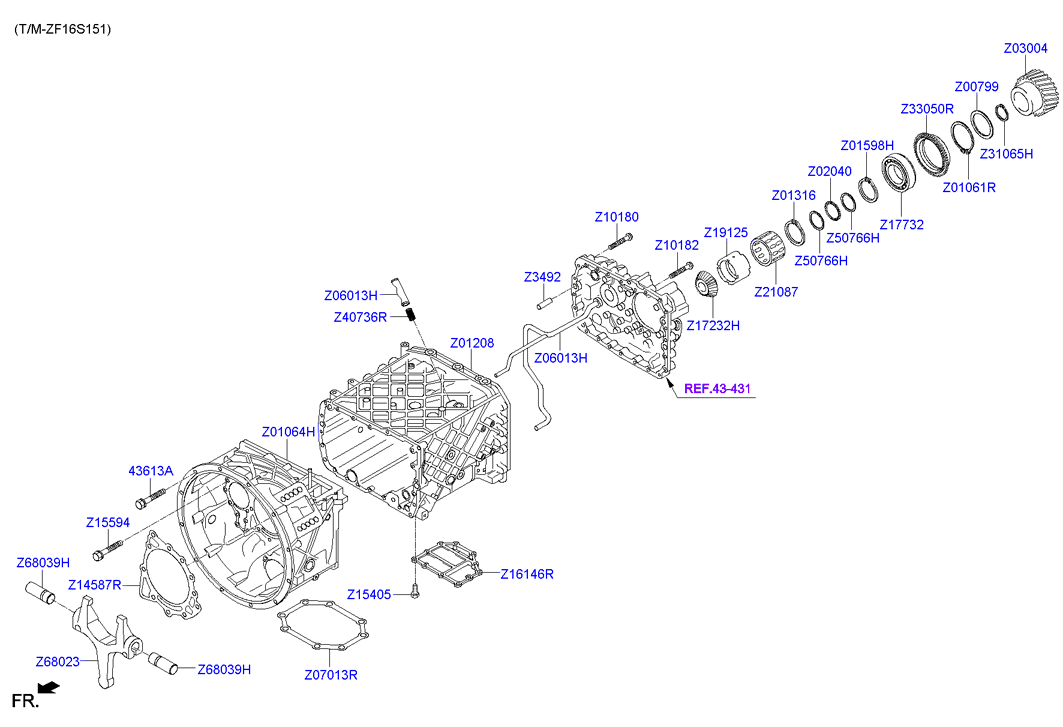 PROPELLER SHAFT (FRONT)