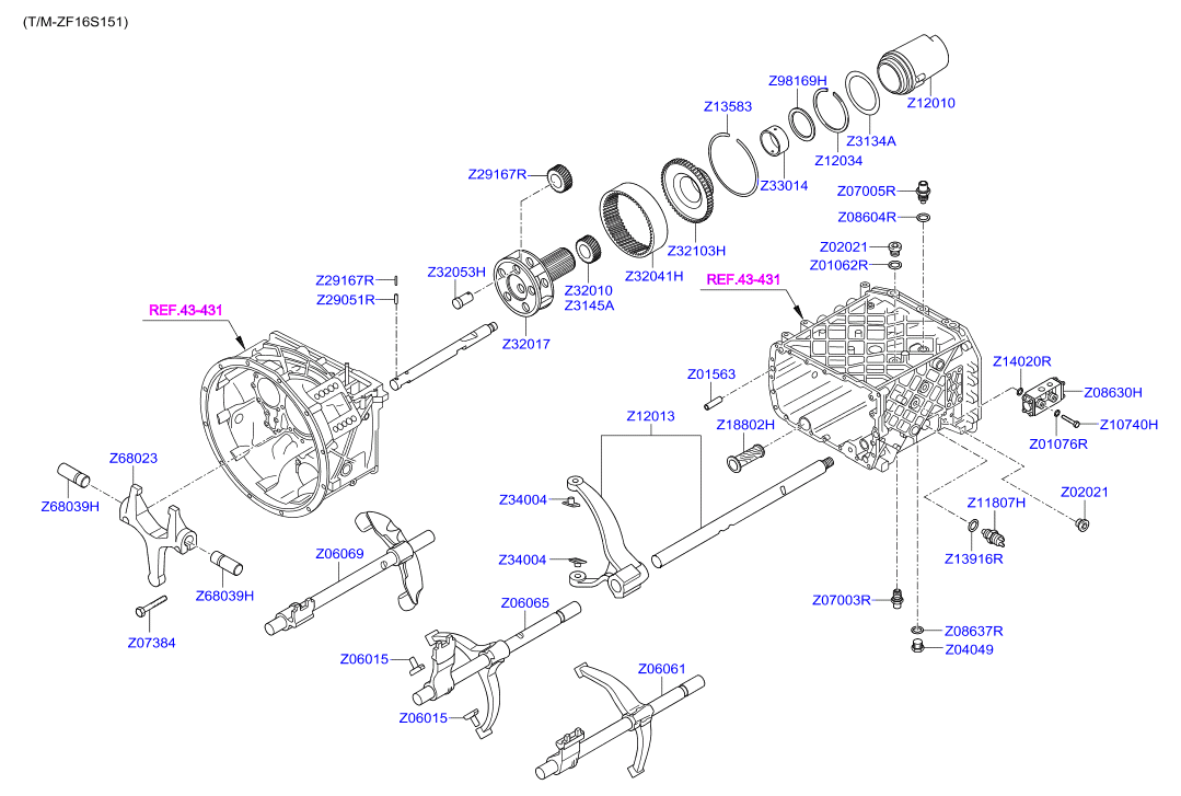 PROPELLER SHAFT (TANDEM)