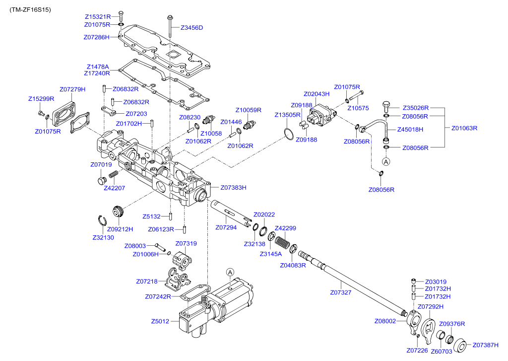 PROPELLER SHAFT (TANDEM)