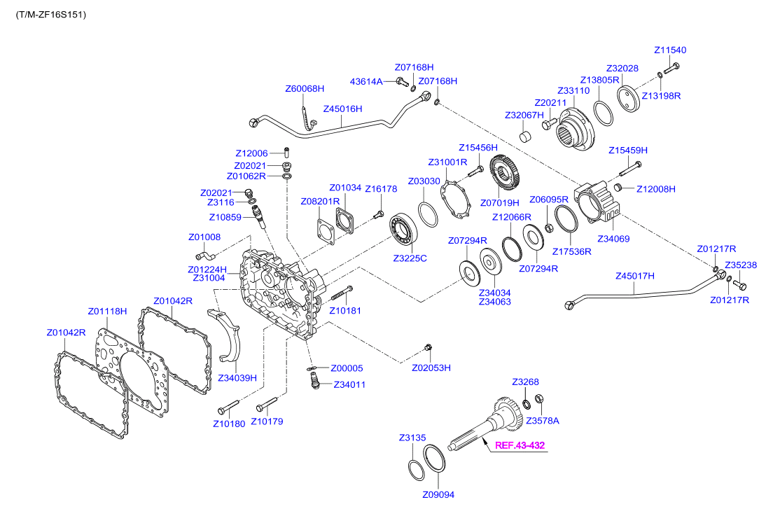 PROPELLER SHAFT (TANDEM)