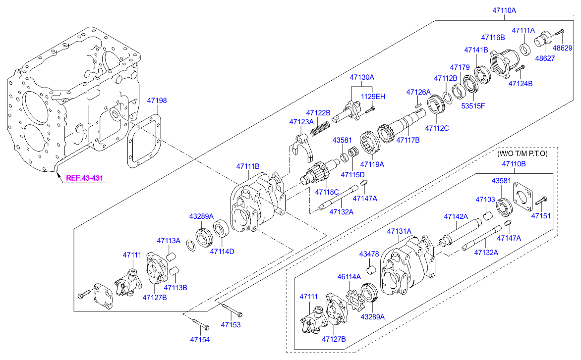 PROPELLER SHAFT (TANDEM)