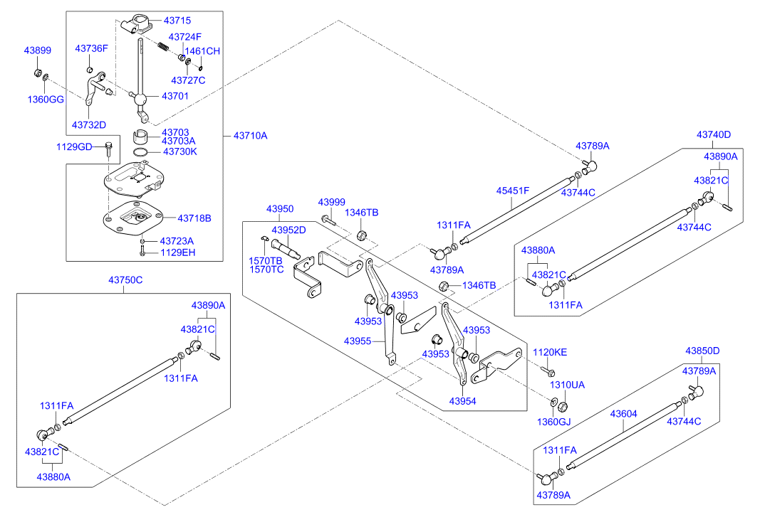 PROPELLER SHAFT (TANDEM)