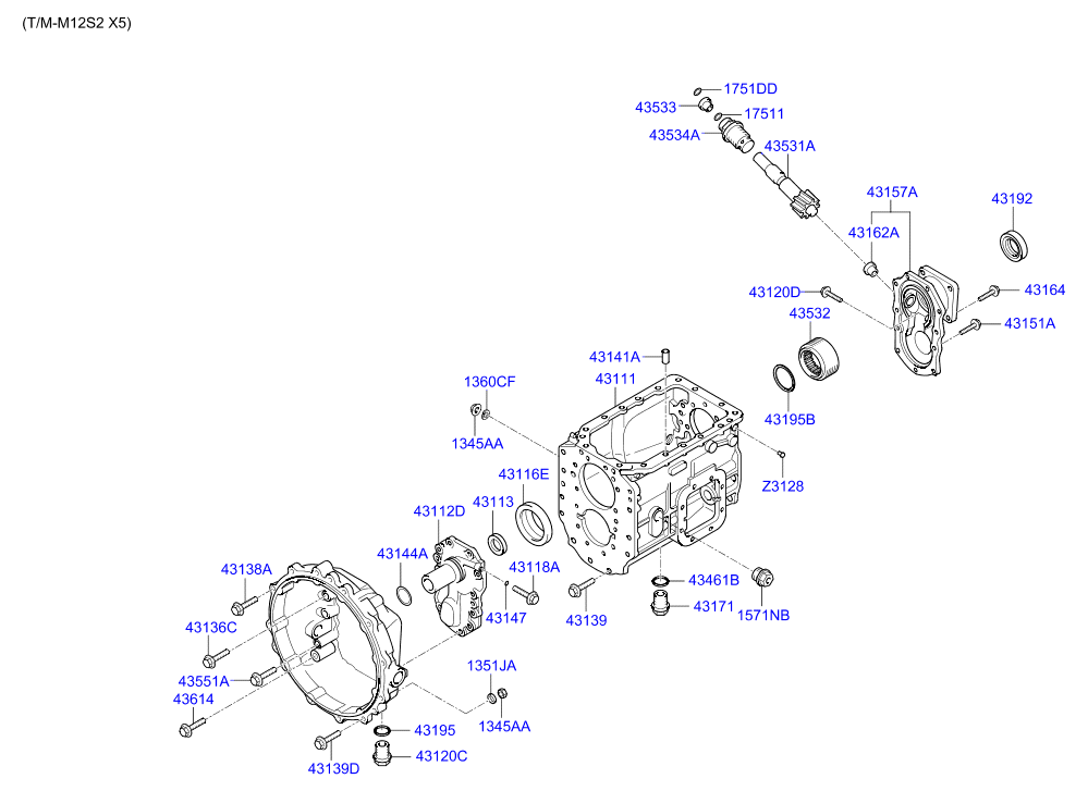 PROPELLER SHAFT (TANDEM)