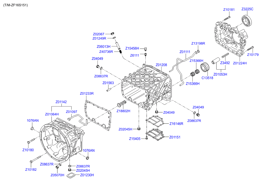 PROPELLER SHAFT (TANDEM)