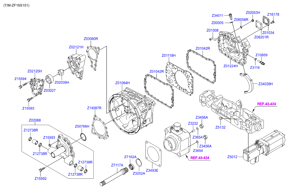 PROPELLER SHAFT (TANDEM)