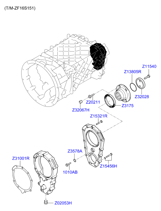 PROPELLER SHAFT (TANDEM)