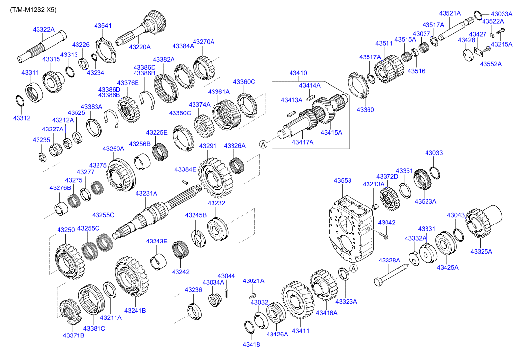 PROPELLER SHAFT (TANDEM)