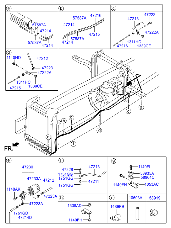 PROPELLER SHAFT (TANDEM)