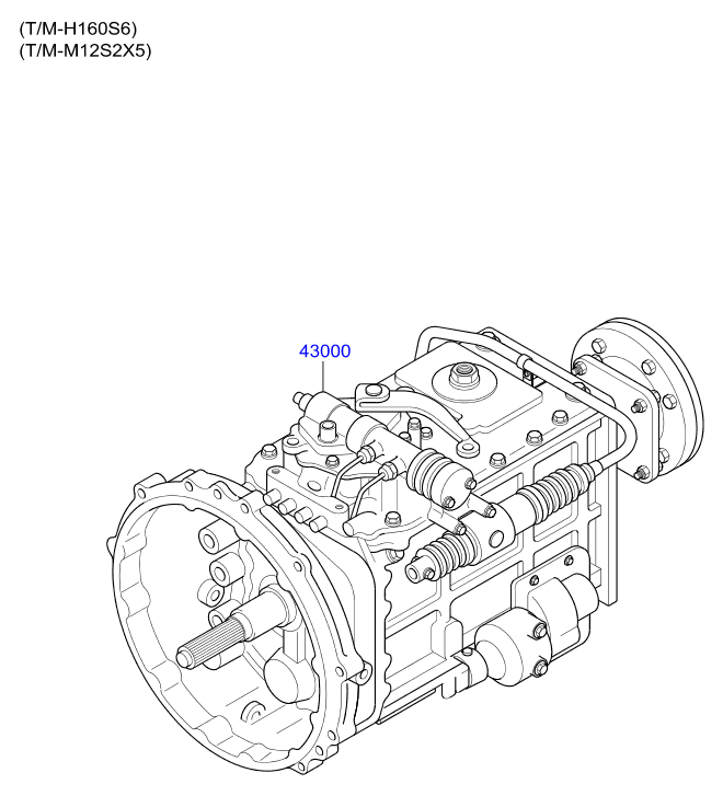 PTO DRIVE SHAFT (DUMP)