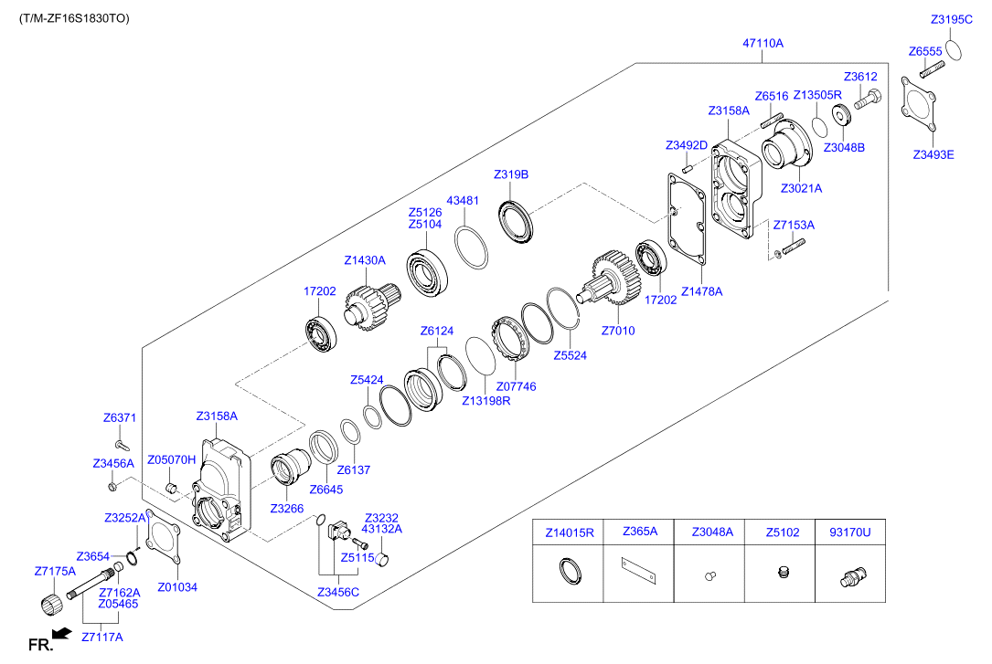 PTO DRIVE SHAFT (DUMP)