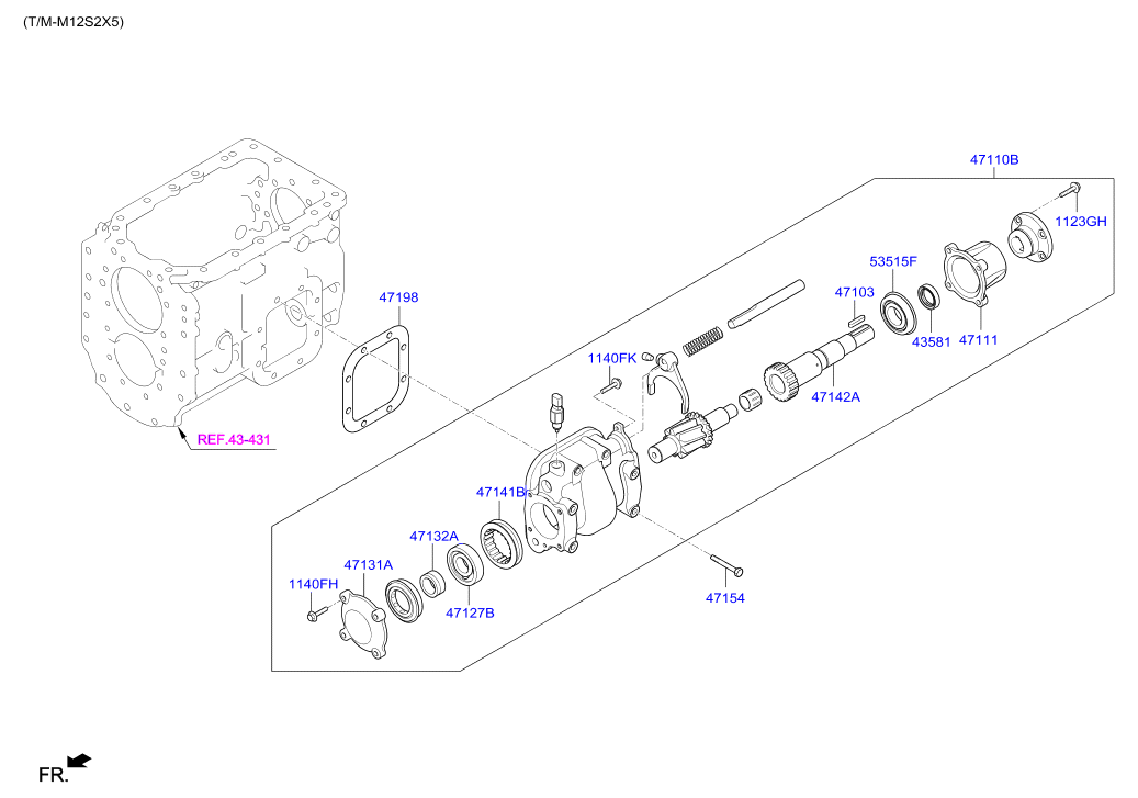 PTO DRIVE SHAFT (DUMP)