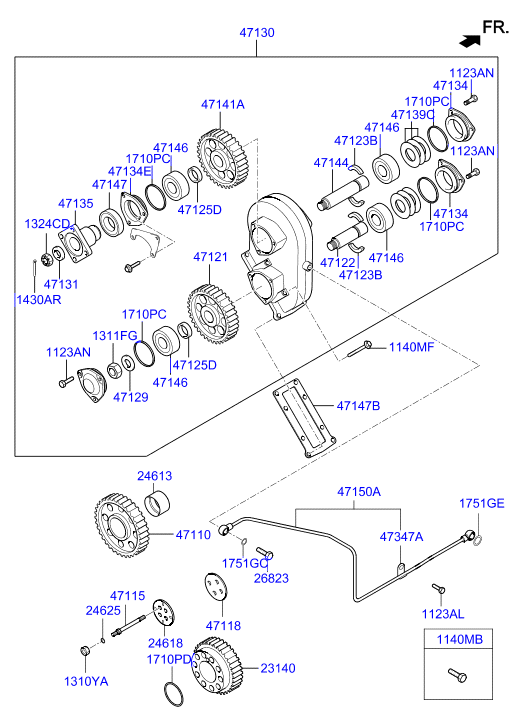 PTO DRIVE SHAFT (DUMP)