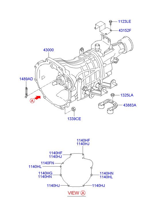 PROPELLER SHAFT (2WD LONG BODY)