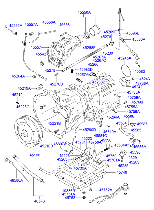 PROPELLER SHAFT (2WD LONG BODY)